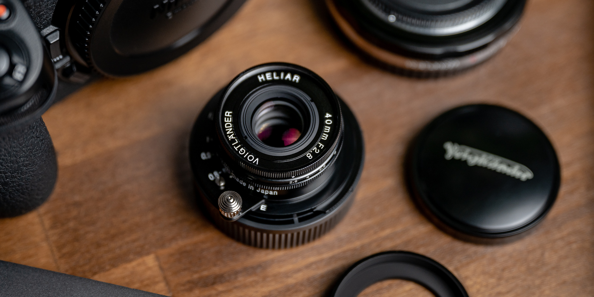 Obiektyw Voigtlander Heliar 40 mm f/2,8 do Leica M - czarny